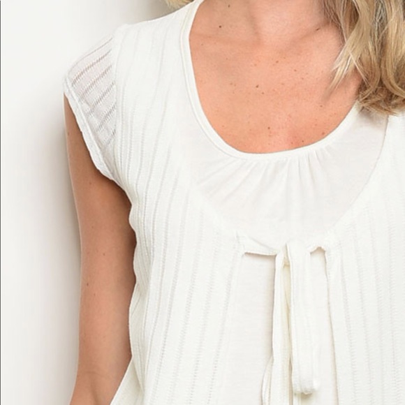 💕 Layered Front Tie Midi Dress - Picture 4 of 7